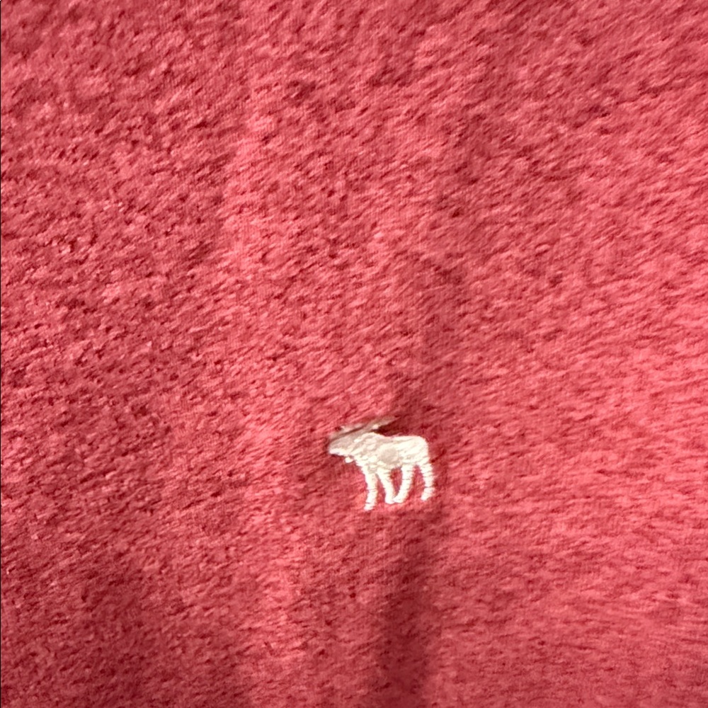 Abercrombie & Fitch Red Long Sleeve Tee - Picture 3 of 3
